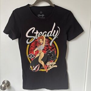 Steady Brand 'Vintage' Graphic Tee